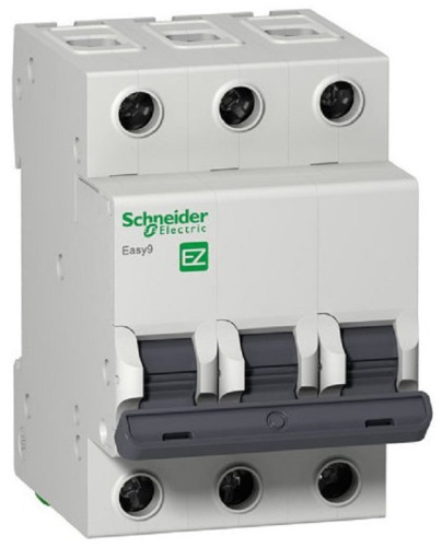 Выключатель автоматический Schneider Electric Easy9 3п 6А C 4.5кА  фото 2