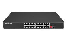 Коммутатор Tmnvision TM-9116 HP PoE 400Вт TMNVision — купить по цене от 29&nbsp;000 ₽ | ПрофБезопасность
