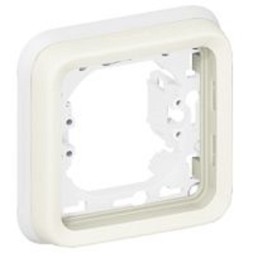 Рамка горизонтальная Legrand Plexo 1-м. с суппортом IP55 белый Legrand — купить по цене от 806 ₽ | ПрофБезопасность