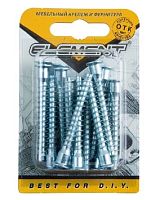 Стяжка шурупная оцинк. Element 6,3х50 PZ (15 шт)