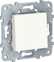 Переключатель без рамки Schneider Electric Unica New 1-кл. перекрестный белый