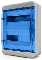 Бокс пластиковый Tekfor ЩРН-П-24 BNS 65-24-1 (410х300х153мм) IP65 синяя дверца