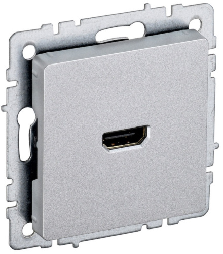 Розетка HDMI без рамки IEK Brite РHDMI-0-БрА 1-м. алюминий, IEK, купить, цена, доставка, безопасность Розетка HDMI без рамки IEK Brite РHDMI-0-БрА 1-м. алюминий IEK — купить по цене от 1 040 ₽ | ПрофБезопасность