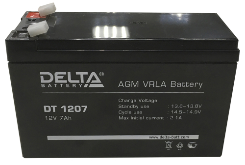Аккумулятор Delta DT 1207 7-12 картинка фото 2