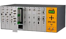Шасси головной станции Polytron SPM 2000 на 10 модулей c LAN портом, 47-862 МГц, встроенный БП