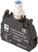Ламповый блок подсветки светодиодный EKF PROxima XB4 400В синий