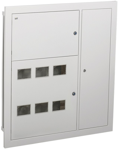 Щит этажный встраеваемый IEK LIGHT ЩЭ-6-Э-L 6кв. (1000х950х110см) с монтажной панелью IEK — купить по цене от 9&nbsp;555 ₽ | ПрофБезопасность