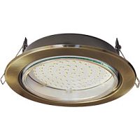 Светильник встраиваемый Ecola GX70-H5 Черная бронза 20Вт 151x125х53мм Ecola — купить по цене от  | ПрофБезопасность