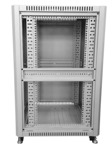 Шкаф напольный 19" Netko Optima 22U (600x800x1132) серый, разобранный фото 2