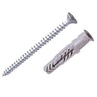Дюбель Fischer UX 6X35  + шуруп (10 шт). пакет