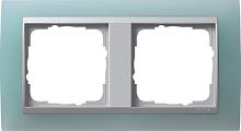 Рамка универсальная Gira Event Opaque 2-м. салатовый/алюминий Gira — купить по цене от 2&nbsp;500 ₽ | ПрофБезопасность