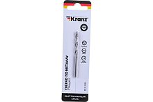 Сверло по металлу 4,2 мм Kranz HSS DIN 338 (уп.1шт) KR-91-0559