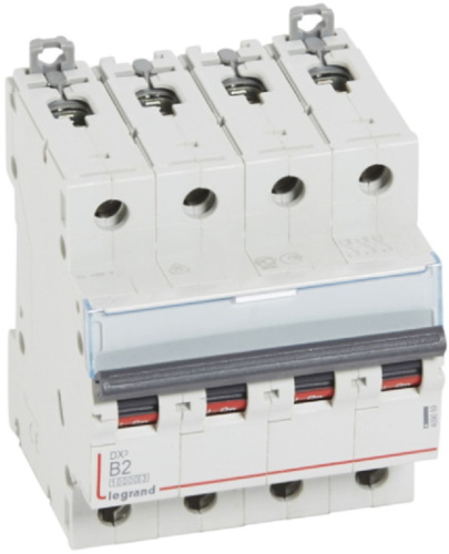 Выключатель автоматический Legrand DX3-E 10000 4п 2А B 16кА