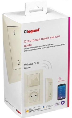 Стартовый Smart комплект умного дома Valena Life Netatmo слоновая кость Legrand — купить по цене от 12&nbsp;385 ₽ | ПрофБезопасность