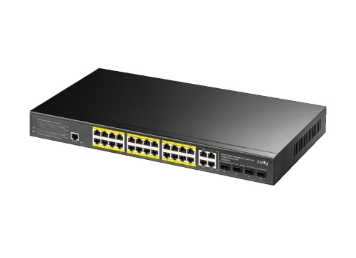 Коммутатор управляемый Cudy GS2028PS4-400W PoE фото 3