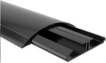 Кабель-канал напольный DKC In-liner Front CSP-F A 50x12мм (2000мм) черный (уп. 20м.) картинка