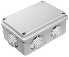 Коробка распределительная атмосферостойкая HF Промрукав 120x80x50мм под винт IP55 серый (60шт)