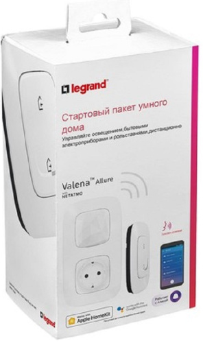 Стартовый Smart комплект умного дома Valena Allure Netatmo белый Legrand — купить по цене от 12&nbsp;385 ₽ | ПрофБезопасность