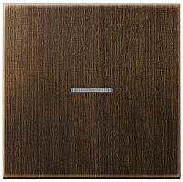 Лицевая панель Jung LS990 metal для 1-кл. выключателя с подсветкой античная латунь Jung — купить по цене от 8&nbsp;345 ₽ | ПрофБезопасность