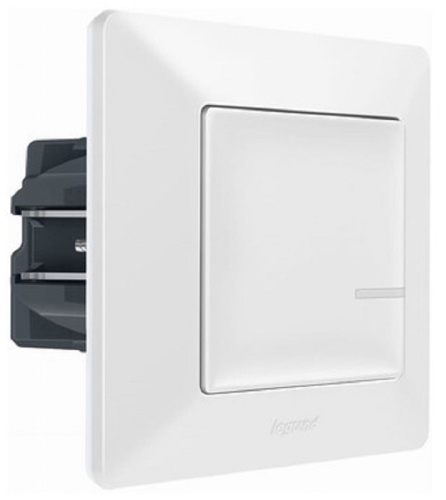 Умный выключатель с опцией диммирования 5-300Вт Valena Life Netatmo 1-кл. IP20 белый Legrand — купить по цене от 5&nbsp;845 ₽ | ПрофБезопасность