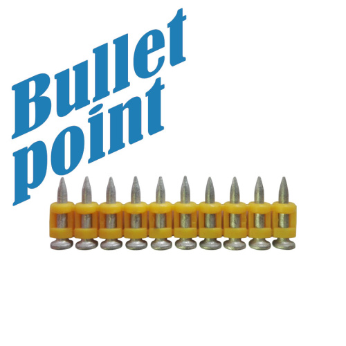 Гвозди для монтажного пистолета 3,05x22 мм, MG bullet point 1000 шт. TOUA