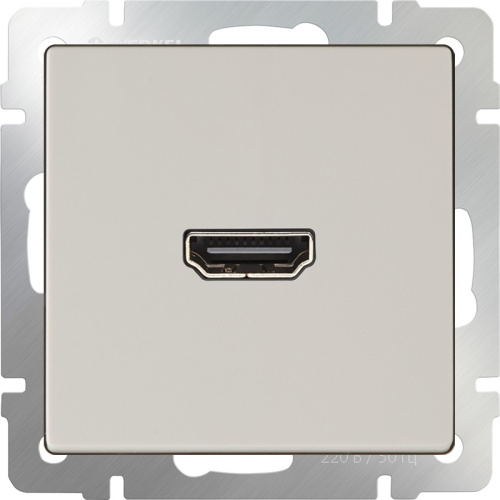 Розетка HDMI без рамки Werkel 1-м. слоновая кость глянцевый, Werkel, купить, цена, доставка, безопасность фото 2 Розетка HDMI без рамки Werkel 1-м. слоновая кость глянцевый Werkel — купить по цене от 1 950 ₽ | ПрофБезопасность фото 2
