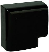 Угол плоский для кабель-канала DKC In-liner Front 110x50мм черный
