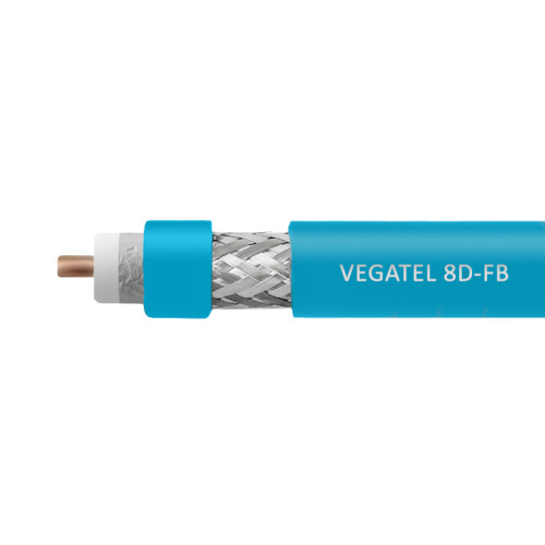 Кабель коаксиальный Vegatel 8D-FB Cu (ГОСТ, синий) Vegatel — купить по цене от 372 ₽ | ПрофБезопасность