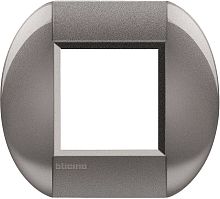 Рамка овальная Legrand BTicino LivingLight 2 мод Серый  Legrand — купить по цене от 1&nbsp;242 ₽ | ПрофБезопасность