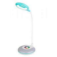 Светильник настольный Ultraflash UF-752C13 6Вт 220В RGB Голубой Ultraflash — купить по цене от 2&nbsp;125 ₽ | ПрофБезопасность