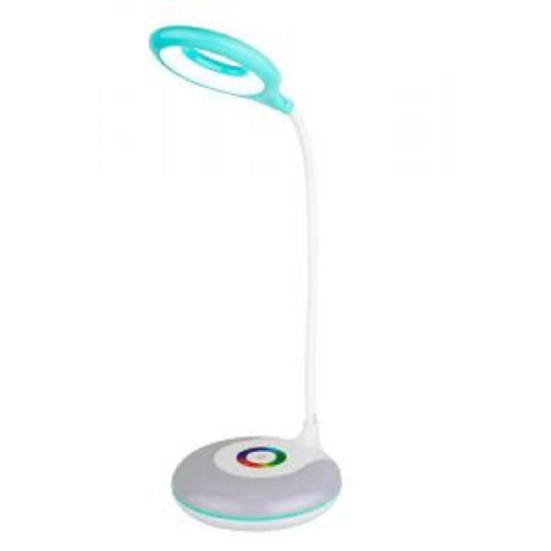 Светильник настольный Ultraflash UF-752C13 6Вт 220В RGB Голубой Ultraflash — купить по цене от 2&nbsp;125 ₽ | ПрофБезопасность
