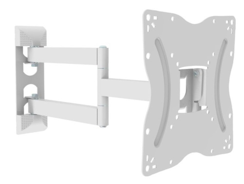 Кронштейн для ТВ iTECHmount LCDN532White 23"-42" поворотный