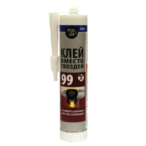 Клей вместо гвоздей POINT 99 экстра сильный (280мл;12шт) 