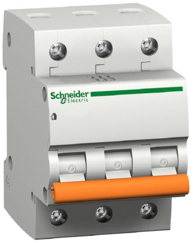 Выключатель автоматический Schneider Electric Домовой 3п C 16А ВА63 4.5кА фото 3