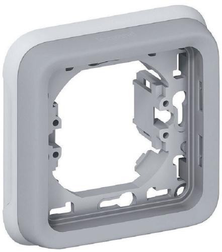 Рамка горизонтальная Legrand Plexo 1-м. с суппортом IP55 серый, Legrand, купить, цена, доставка, безопасность Рамка горизонтальная Legrand Plexo 1-м. с суппортом IP55 серый Legrand — купить по цене от 900 ₽ | ПрофБезопасность