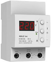Реле напряжения однофазное цифровое на DIN-рейку Rbuz D40 40А 50-400В