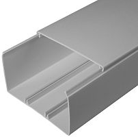 Кабель-канал Промрукав 100x60мм (2000мм) серый (уп. 16м).