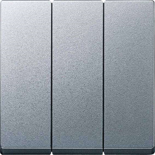 Лицевая панель Schneider Electric Merten System M для 3-кл. выключателя алюминий Schneider Electric — купить по цене от 3&nbsp;207 ₽ | ПрофБезопасность