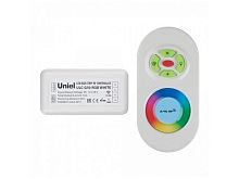 Контроллер для RGB светодиодной ленты Uniel ULC-G10-RGB WHITE 12/24В ПДУ Uniel — купить по цене от 1&nbsp;570 ₽ | ПрофБезопасность