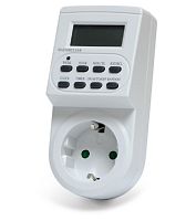 Розетка с таймером недельная Feron ТМ22 220В 3500Вт 16А IP20