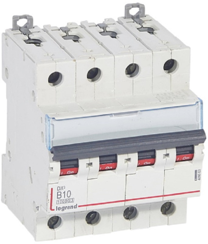 Выключатель автоматический Legrand DX3-E 10000 4п 10А B 16кА