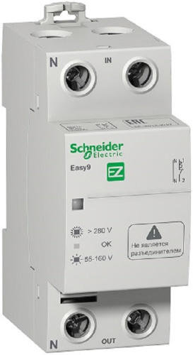 Реле напряжения однофазное Schneider Electric Easy 9 1П+Н 40А 