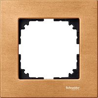 Рамка универсальная Schneider Electric Merten M-Elegance 1-м. дерево бук 