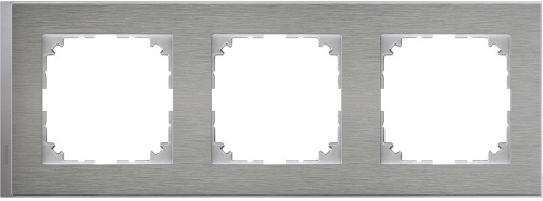 Рамка универсальная Schneider Electric Merten M-Pure Decor 3-м. нержавеющая сталь/алюминий, Schneider Electric, купить, цена, доставка, безопасность Рамка универсальная Schneider Electric Merten M-Pure Decor 3-м. нержавеющая сталь/алюминий Schneider Electric — купить по цене от 2 985 ₽ | ПрофБезопасность