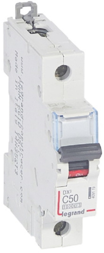Выключатель автоматический Legrand DX3-E 10000 1п 50А C 16кА