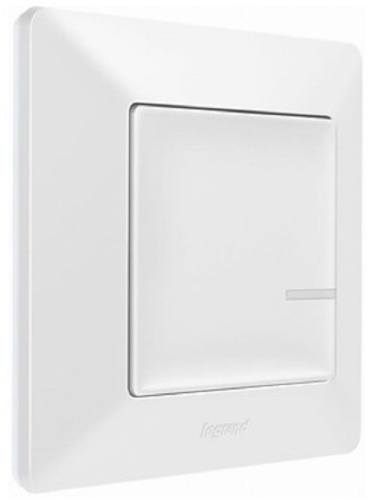 Умный выключатель беспроводной Valena Life Netatmo 1-кл. IP20 белый Legrand — купить по цене от 4&nbsp;593 ₽ | ПрофБезопасность