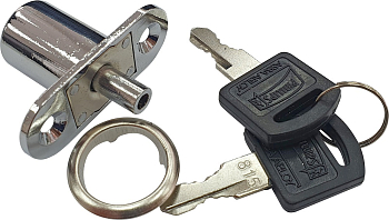Замок с 2мя ключами для столбика Ирбис плюс ПС-65.60 и ПС-64.60