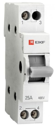 Переключатель фаз трехпозиционный EKF Basic 1п 63А тип AC
