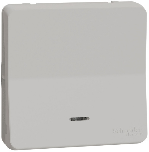 Выключатель самовозвратный с подсветкой без рамки Schneider Electric Mureva Styl 1-кл. IP55 белый Schneider Electric — купить по цене от 2&nbsp;160 ₽ | ПрофБезопасность