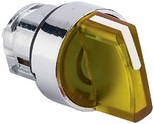 Головка переключателя с подсветкой EKF PROxima XB4 2 пол. с фиксацией желтый
